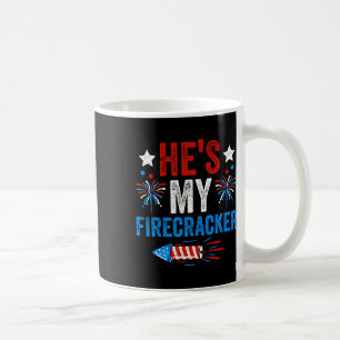 Hij is mijn brandweerman en zijn echtpaar van 4 ju koffiemok