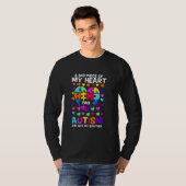 Hij is mijn broeder Autisme Awareness Autistic Aut T-shirt (Voorkant volledig)