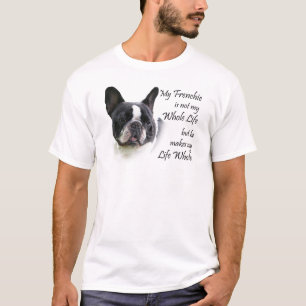 Hij is mijn Frenchie T-shirt