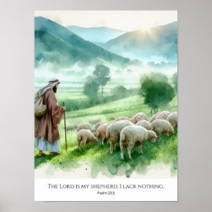 Hij is mijn Herder. Poster