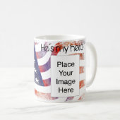 Hij is mijn Hero. mok (Voorkant rechts)