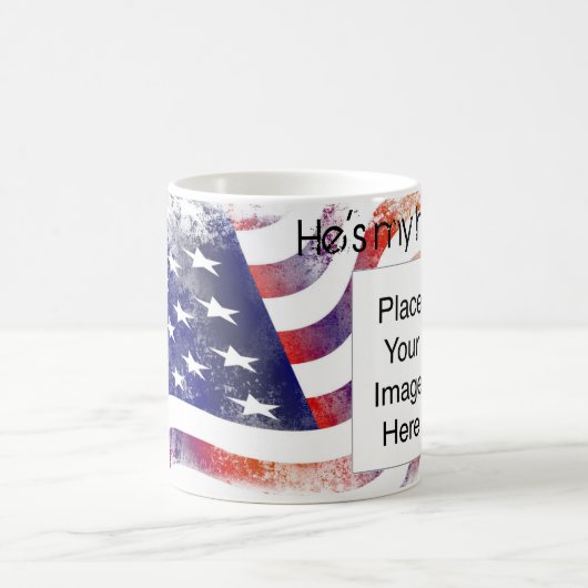 Hij is mijn Hero. mok (Center)