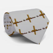 Hij is mijn redder Stropdas (Opgerold)