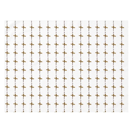 Hij is mijn redder tafelkleed (Voorkant (Horizontaal))