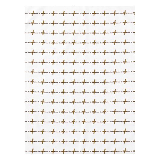 Hij is mijn redder tafelkleed (Voorkant)