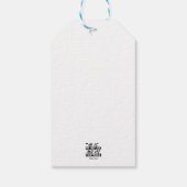 Hij is mijn toevluchtsoord en mijn vesting (Psalm  Cadeaulabel (Achterkant)