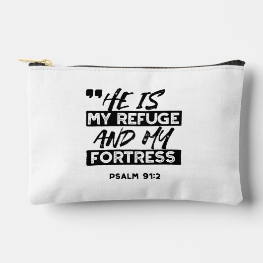Hij is mijn toevluchtsoord en mijn vesting (Psalm  Etui (Voorkant)