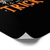 Hij is mijn truc hart skelet hand paar Happy Ha Poster (Hoek)