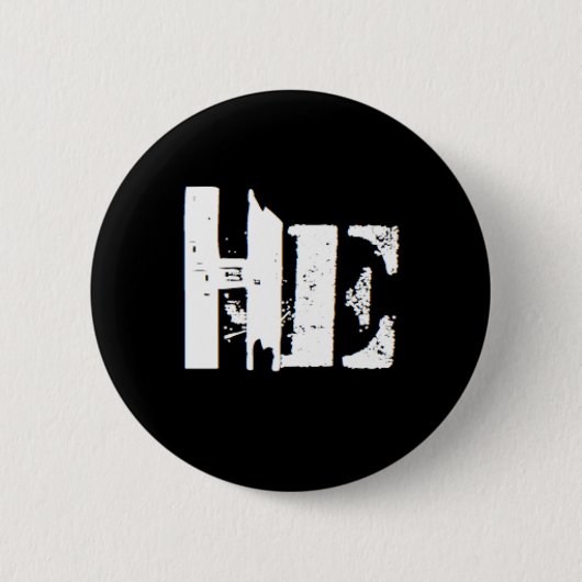 "Hij" is mijn voornaamwoord Ronde Button 5,7 Cm (Voorkant)