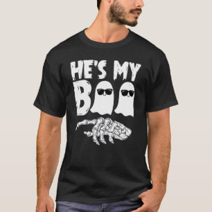 Hij is m'n Boo Cute Matching Couple Halloween Cost T-shirt