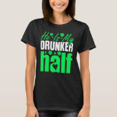 Hij is m'n dronken koppel St Patricks Day Iris T-shirt (Voorkant)