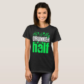 Hij is m'n dronken koppel St Patricks Day Iris T-shirt (Voorkant volledig)