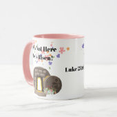 Hij is niet hier, Hij is verrezen Mok (Voorkant links)