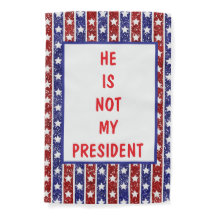 HIJ IS NIET MIJN PRESIDENT DAT DE DEMOCRATIE DOOD 