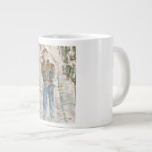 Hij is niet zwaar dat hij mijn broer is grote koffiekop (Voorkant rechts)