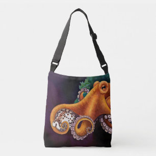 Hij is (octopus) met Cowry Crossbody Tas