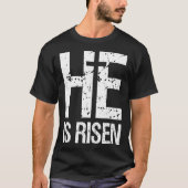 Hij is ontroerd - Christelijk geloof Jezus Christu T-shirt (Voorkant)