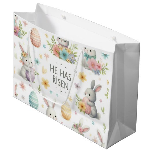 Hij is ontstaan groot cadeauzakje (Voorkant Gekanteld)