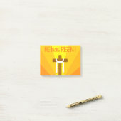 Hij is ontstaan post-it® notes (Op bureau)