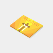 Hij is ontstaan post-it® notes (Schuin)