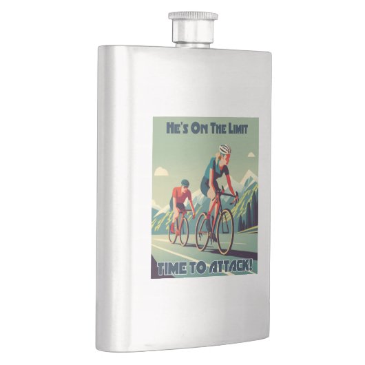 Hij is op de limiet tijd om het vrouwenwielrennen  flacon (Rechts)