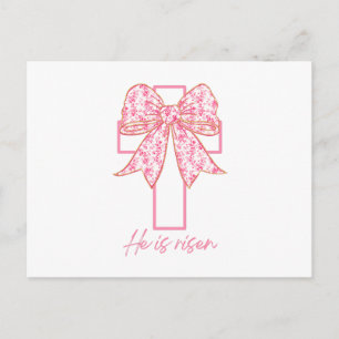 Hij is opgegroeid met cross-paas bloemen Coquette  Briefkaart
