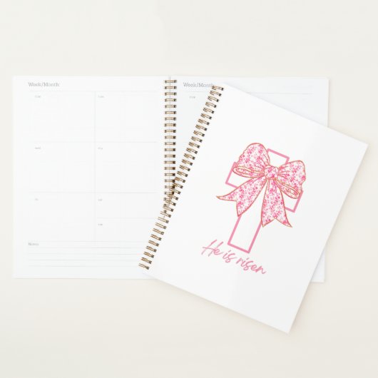 Hij is opgegroeid met cross-paas bloemen Coquette  Planner (Display)