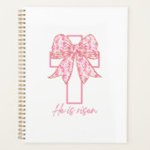 Hij is opgegroeid met cross-paas bloemen Coquette  Planner (Voorkant)