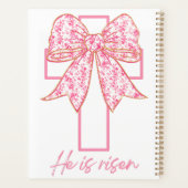 Hij is opgegroeid met cross-paas bloemen Coquette  Planner (Achterkant)