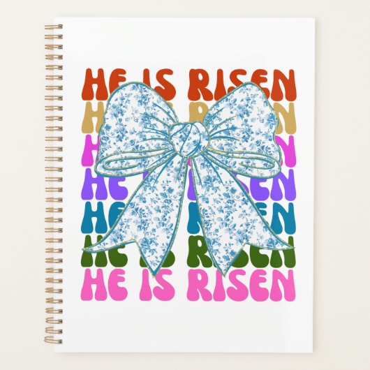 Hij is opgegroeid met cross-paas bloemen Coquette Planner (Voorkant)