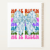 Hij is opgegroeid met cross-paas bloemen Coquette Planner (Achterkant)