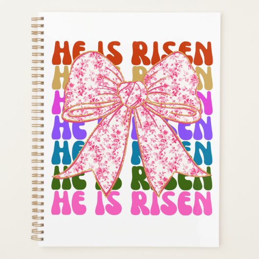 Hij is opgegroeid met cross-paas bloemen Coquette Planner (Voorkant)