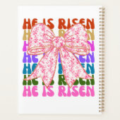 Hij is opgegroeid met cross-paas bloemen Coquette Planner (Achterkant)