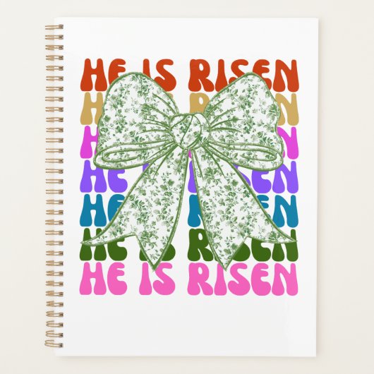 Hij is opgegroeid met cross-paas bloemen Coquette Planner (Voorkant)