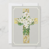 Hij is opgestaan als religieus Christelijk paasfee Kaart (Achterkant)