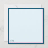 Hij is opgestaan  bloemenPasen Notitiekaartje (Achterkant)