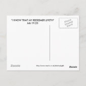 HIJ IS OPGESTAAN BRIEFKAART (Achterkant)