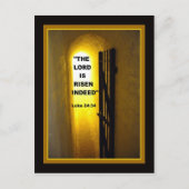 HIJ IS OPGESTAAN BRIEFKAART (Voorkant)