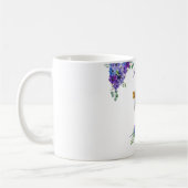 Hij is opgestaan Christelijk Pasen gepersonaliseer Koffiemok (Links)