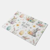 Hij Is Opgestaan Deurmat (Schuin)