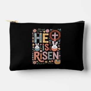 Hij is Opgestaan Jezus Bloemstuk Cute Paashaas Kon Etui