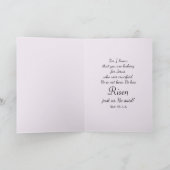 Hij is opgestaan kitten paas Kaart (Binnen)