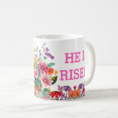 Hij is opgestaan Mok (Voorkant rechts)