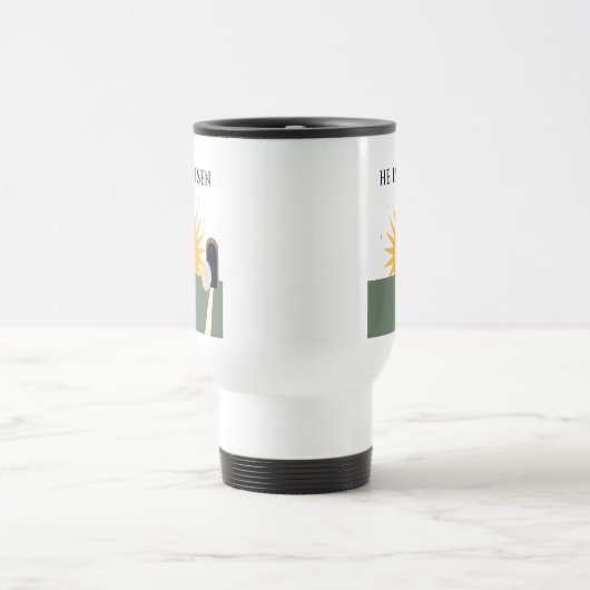 Hij Is Opgestaan Pasen 2026 Christelijke Reisbeker (Center)