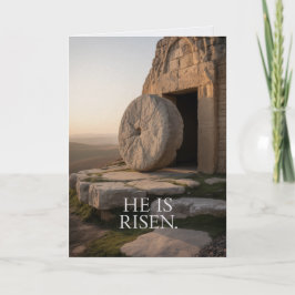 Hij Is Opgestaan Pasen Bulk Kerk Groetkaarten Kaart