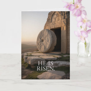 Hij Is Opgestaan Pasen Bulk Kerk Groetkaarten Kaart