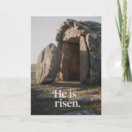 Hij Is Opgestaan Pasen Bulk Kerk Groetkaarten Kaart