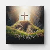 Hij is opgestaan, Pasen, Fotoplaat (Voorkant)