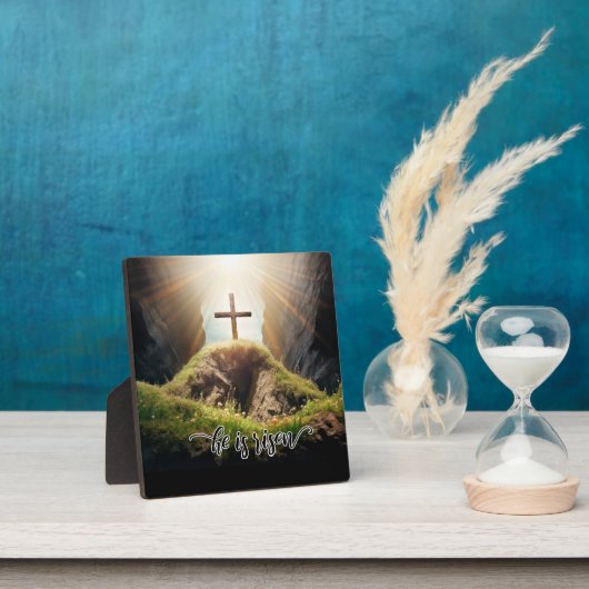 Hij is opgestaan, Pasen, Fotoplaat (Insitu)