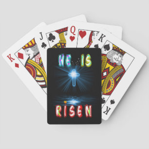 Hij Is Opgestaan Pokerkaarten